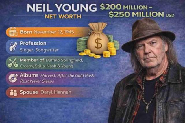Neil Young Net Worth