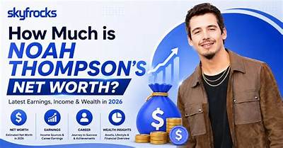 Noah Thompson’s Net Worth Is More Than $1.5 Million -How Rich Is He?