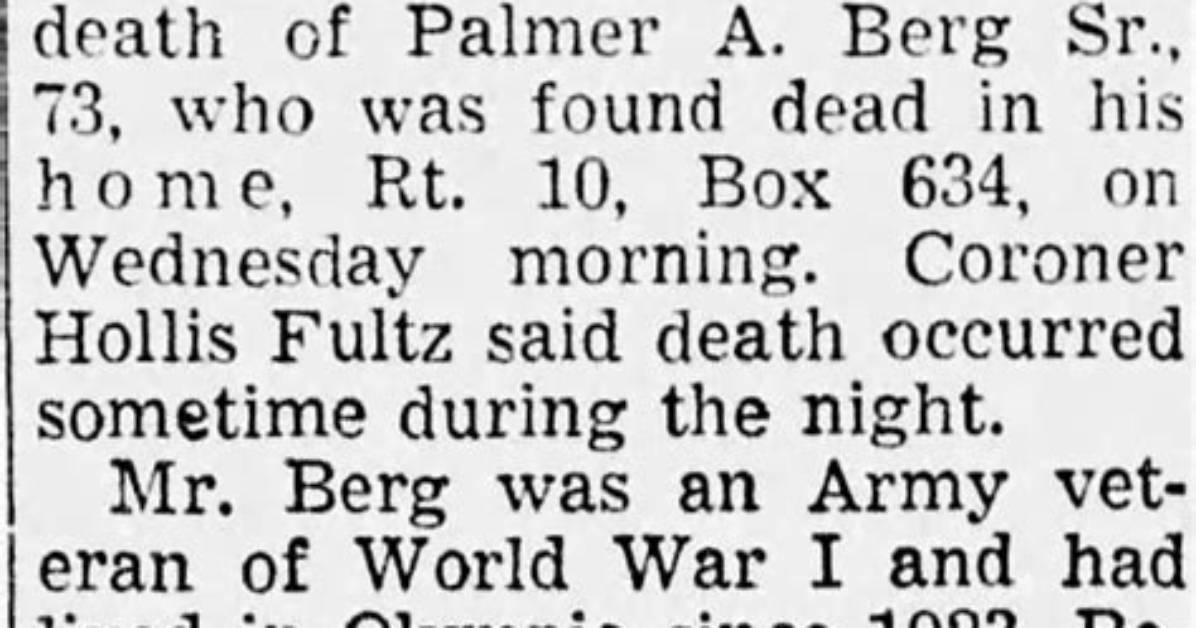 Obituary: Peter Palmer Death Cause: Everything on His Wife and Family