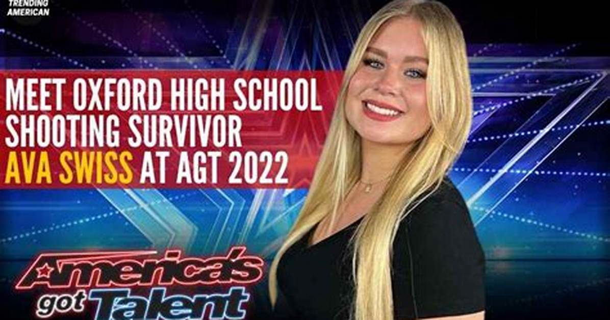 Oxford High School Shooting Survivor Ava Swiss Gives Her Audition on Agt