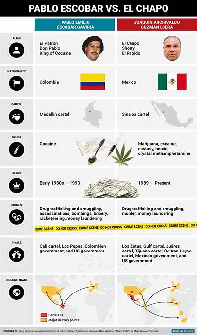 Pablo Escobar vs El Chapo: Who Has a Higher Net Worth and Who Is Older?