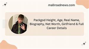 Packgod Bio, Height, Weight, Age, Career, Real Name, Facts