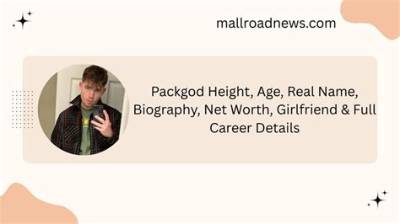 Packgod Bio, Height, Weight, Age, Career, Real Name, Facts