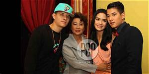 Parents: Mario Maurer Father Roland Maurer and Mother Waranya Maurer