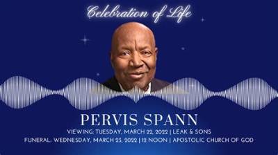 Pervis Spann Obituary – Cause of Death, Pervis Spann Wife, Daughter, Family