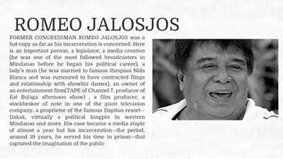 Romeo Jalosjos Rape Case: Is He in Jail? Arrest Charge