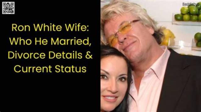Ron White – Biography, Family Life – Wife, Divorce, Son