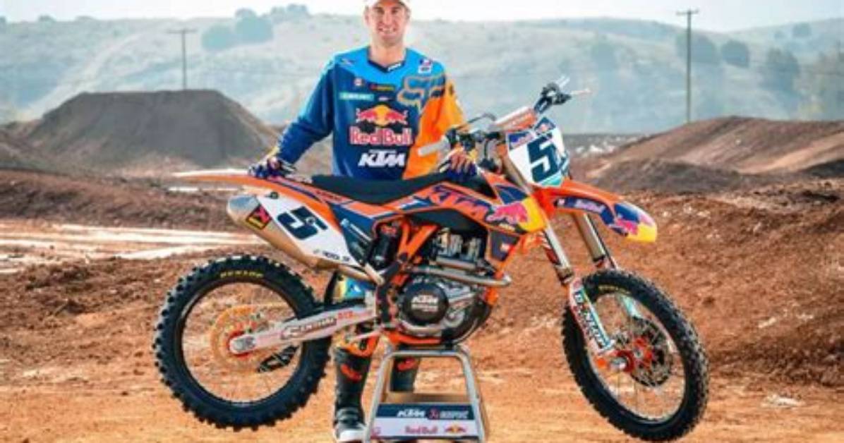 Ryan Dungey Bio, Wiki, Age, Wife, Baby, Number, Retirement, Suzuki Team, and Net Worth.