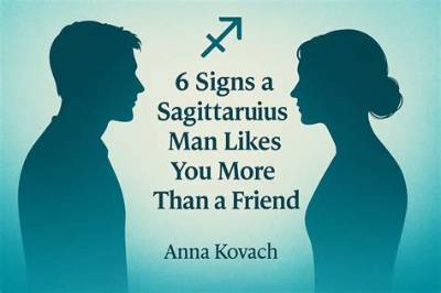 Sagittarius Man Likes You
