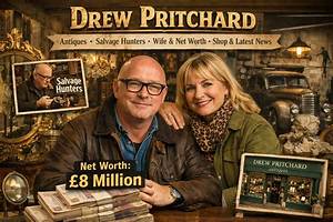 Salvage Hunters Drew Pritchard Net Worth and Earnings, How Much Is He Paid?