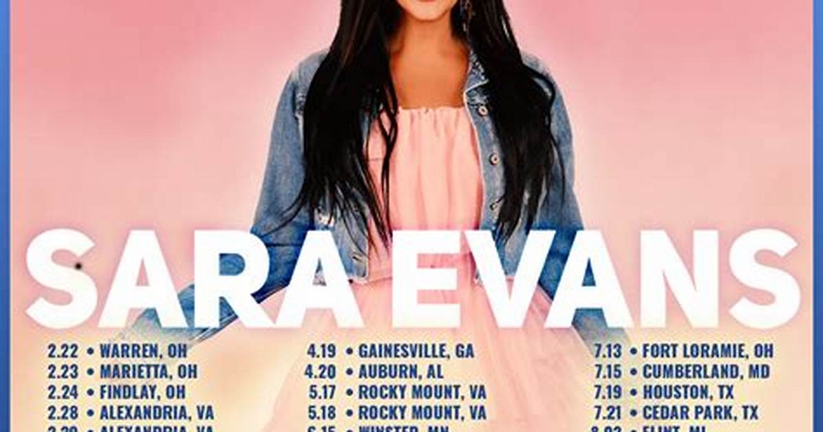 Sara Evans Biography, Songs, Tour, Age, Husband, Net Worth, Concerts and Greatest Hits