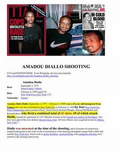 Shooting of Amadou Diallo’s Biography, Net Worth, Fact, Career, Awards and Life Story
