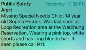 Sophia Hetrick Missing Update 2023: Is Autism Girl Found Yet?