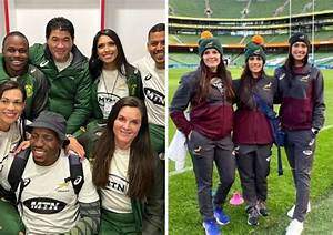 Springboks Team Dietician Zeenat Simjee and Elton Jantjies Are Having an Extra Marital Affair