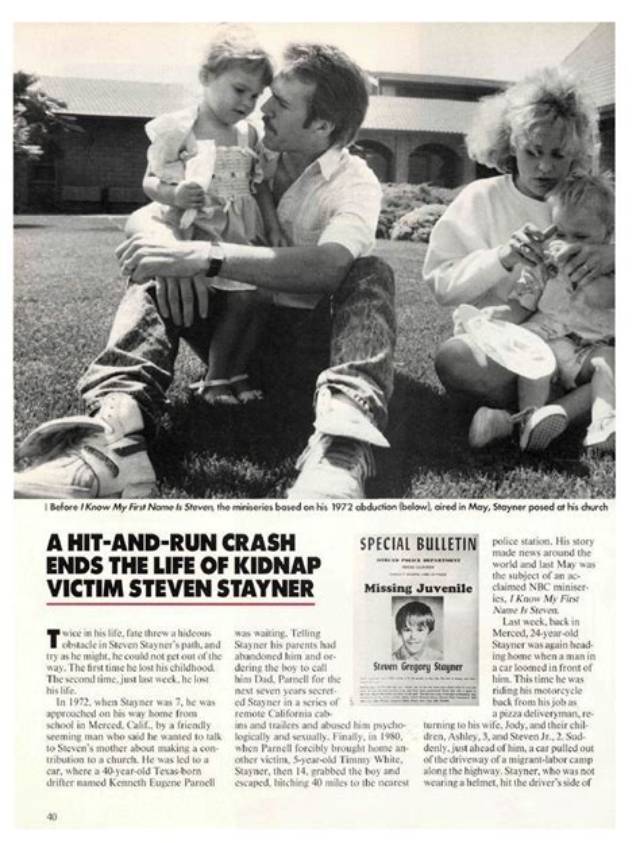 Steven Stayner Children: Who Are Ashley Stayner and Steven Stayner Jr. ?