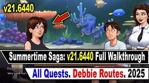 Summertime Saga Debbie: Route & Walkthrough
