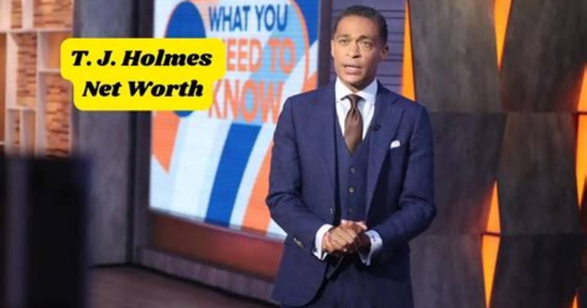 T. J. Holmes Net Worth: Know About His Wife, Age and Kids