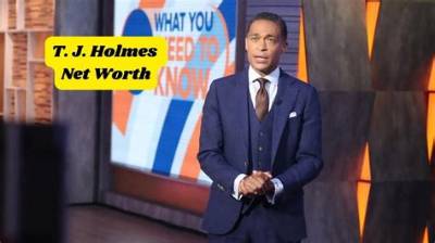 T. J. Holmes Net Worth: Know About His Wife, Age and Kids