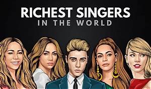 The 40 Richest Singers in the World
