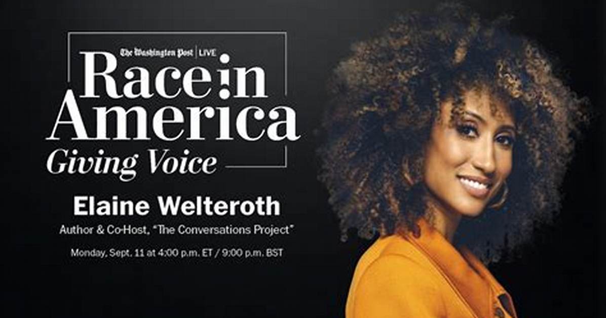 The Conversations Project: Meet Elaine Welteroth Brother Eric Welteroth, Parents Details