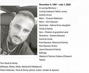 Tiktok Andrew Dawson Obituary and Death Cause: What Happened to Missing Man?