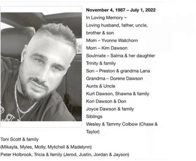 Tiktok Andrew Dawson Obituary and Death Cause: What Happened to Missing Man?