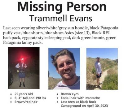 Trammell Evans Missing Update: Is He Found Yet? Joshua Tree National Park Rangers Seek Help!
