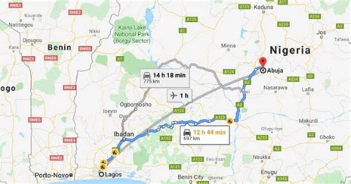 Travelling from Lagos to Abuja by Road: Distance, Fares and Safety Tips to Note