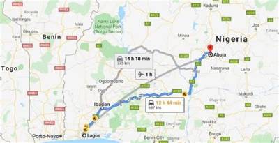 Travelling from Lagos to Abuja by Road: Distance, Fares and Safety Tips to Note