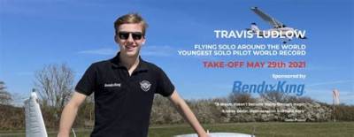 Travis Ludlow Youngest Pilot to Globe Around the World: Parents & Family Details