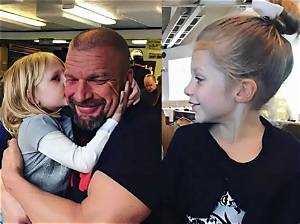 Triple H Children: Meet Vaughn Evelyn Levesque, Aurora Rose Levesque, and Murphy Claire Levesque