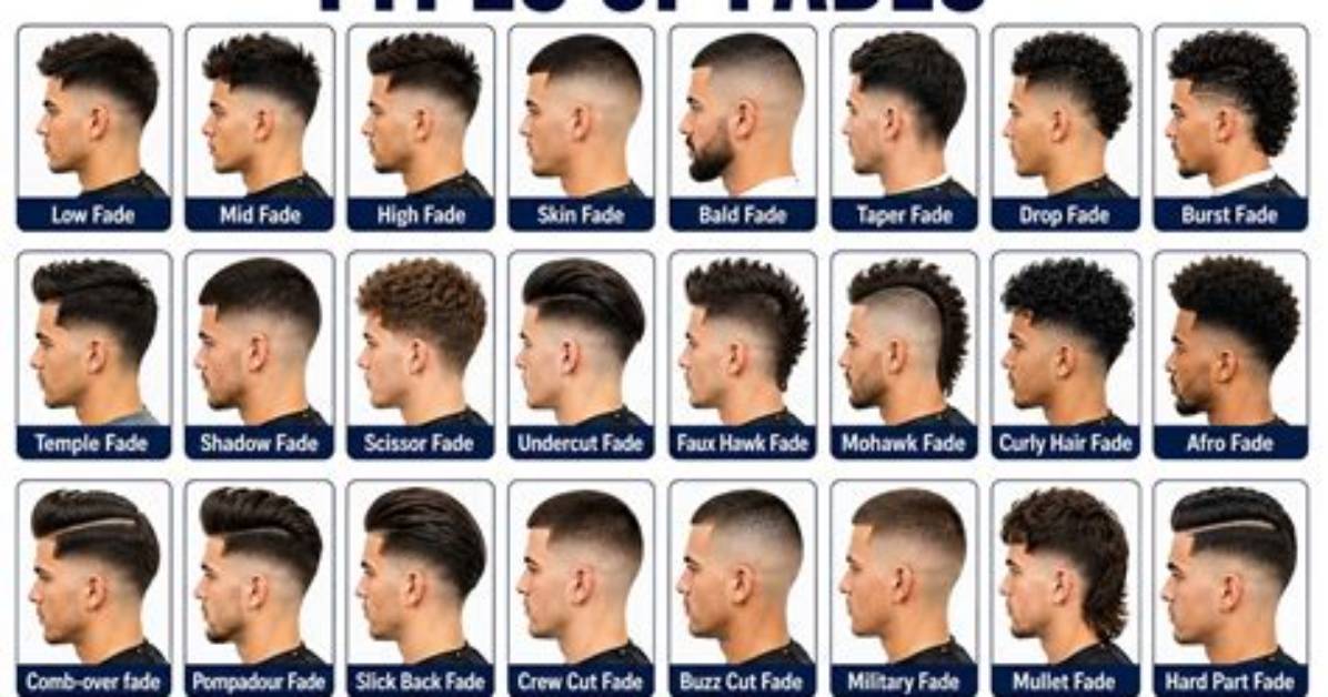 Types of Fade Haircut