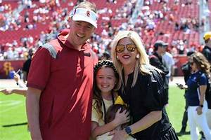 Usc: Lincoln Riley Wife Caitlin Buckley and Daughter Sloan Riley