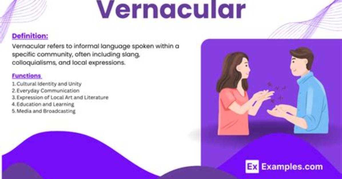 Vernacular