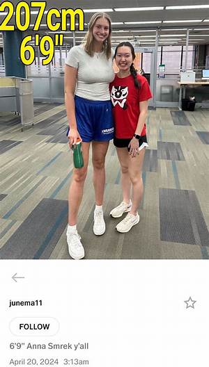Volleyball: Anna Smrek Height -How Tall Is She? Meet Her on Instagram