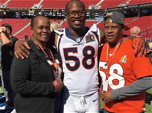 Von Miller Parents Ethnic Backround Explored- Meet Gloria Miller and Von Miller