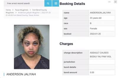 Was Jaliyah Monet Arrested? Jaliyah Ma Mugshot and Fort Bend County Jail Charges