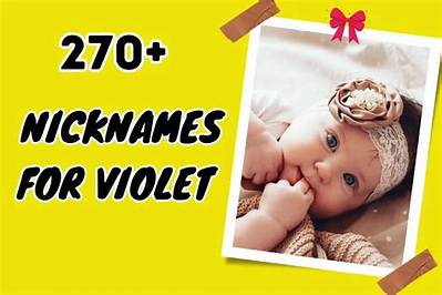 What Are Nicknames for Violet