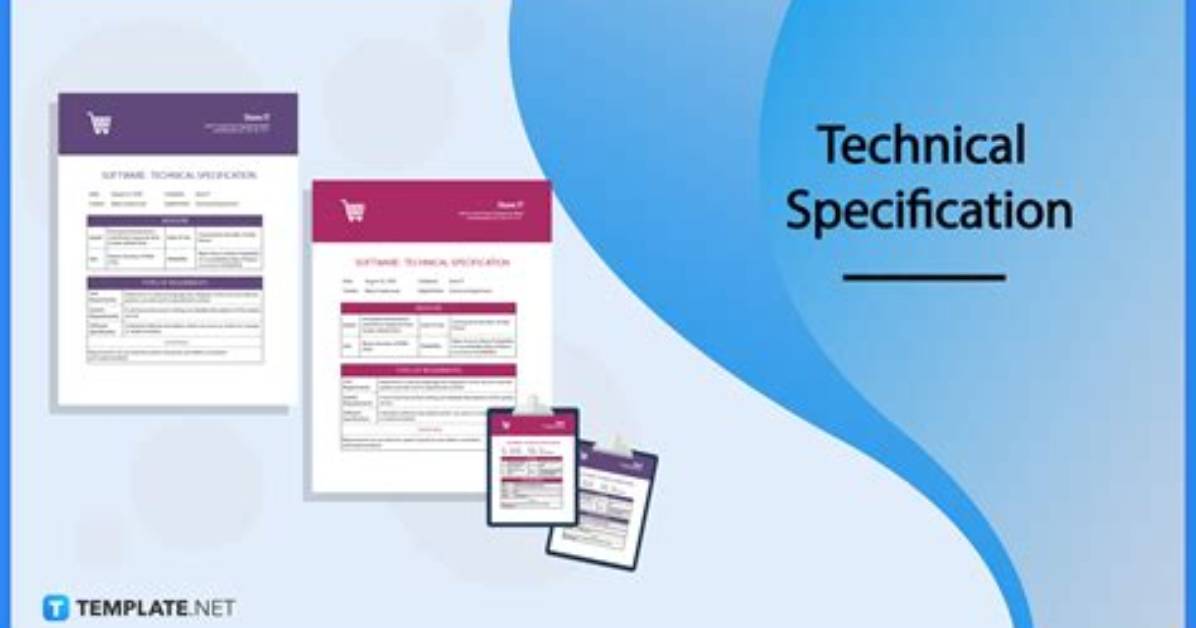 What Do You Mean by Technical Specifications
