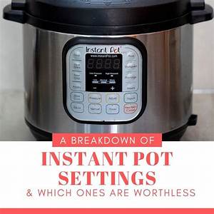 What Does Lo Mean on Instant Pot