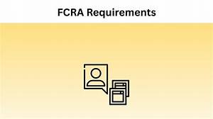 What Does Meets Fcra Requirements Mean