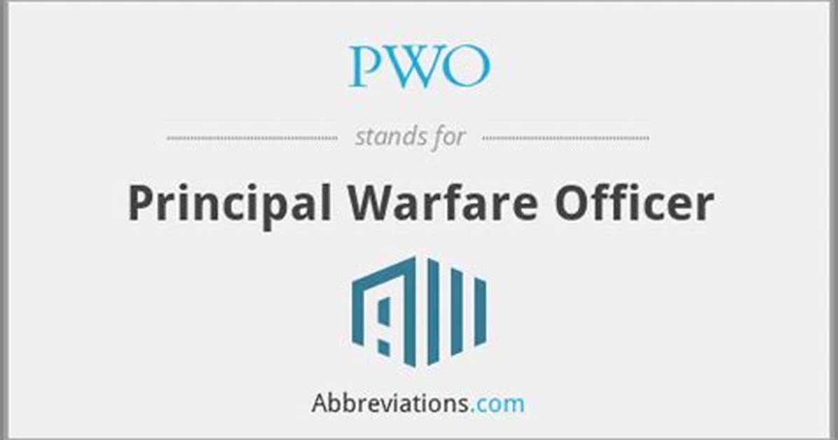 What Does Pwo Stand for in College Football