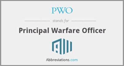What Does Pwo Stand for in College Football