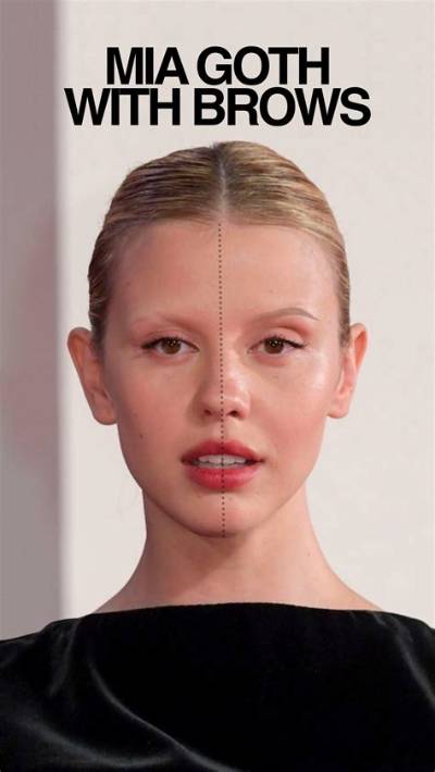 What Happen Mia Goth’s Eyebrows? Is It Natural Learn About Actress Makeup Style