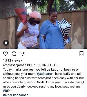 What Happened to Ada Ameh Daughter Aladi? Biography of the Johnsons Actress