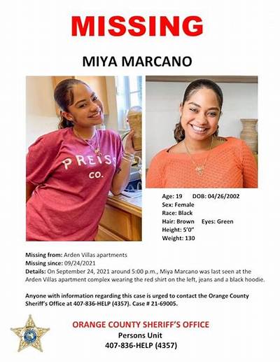 What Happened to Miya Marcano Missing Case? Current Status Update About the 19 Year Old Girl Whereabouts