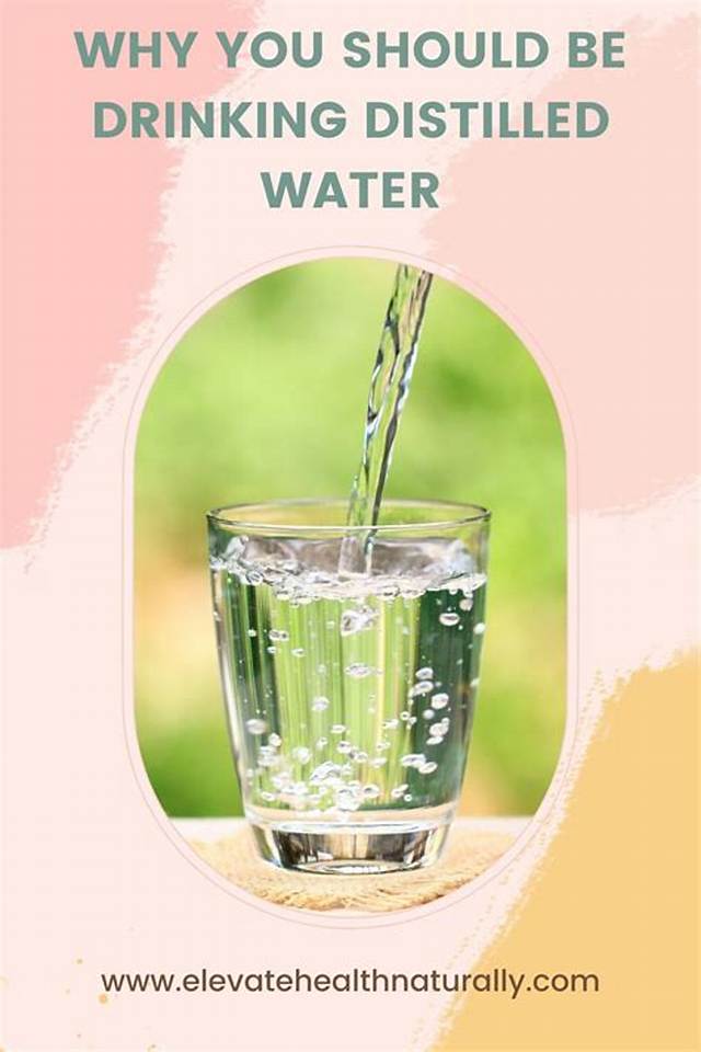 What Happens If You Drink Distilled Water