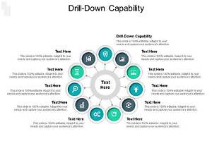 What Is Drill Down Capability