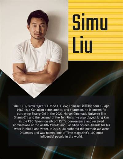 What Is Simu Liu Sexuality? Is He Gay? Know His Wife or Girlfriend & Relationship Details