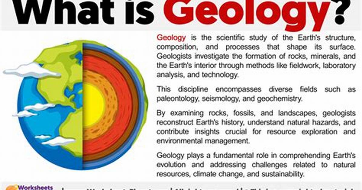 What Is the Definition of Geology in Geography